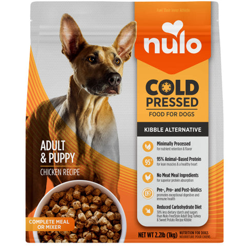 Nulo Cold Pressed Dog Chicken 2.2 lbs | Front Image